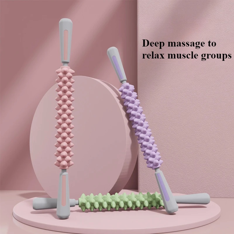 Yoga Deep Tissue Massage Rolle - огляд і ціна Alignment Stick Set
