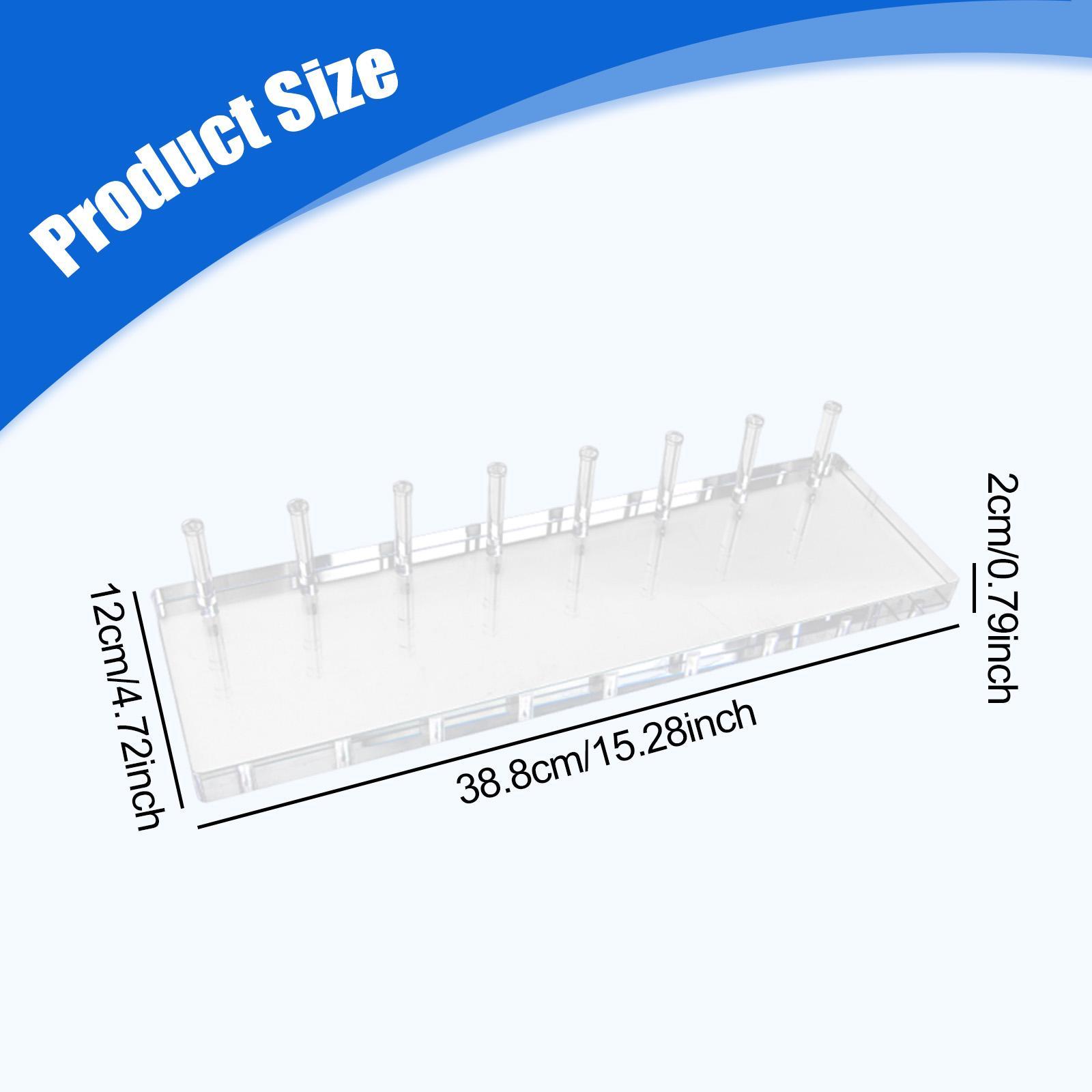 Golf Head Display Rack Clear A - огляд і ціна Golf Equipment Store