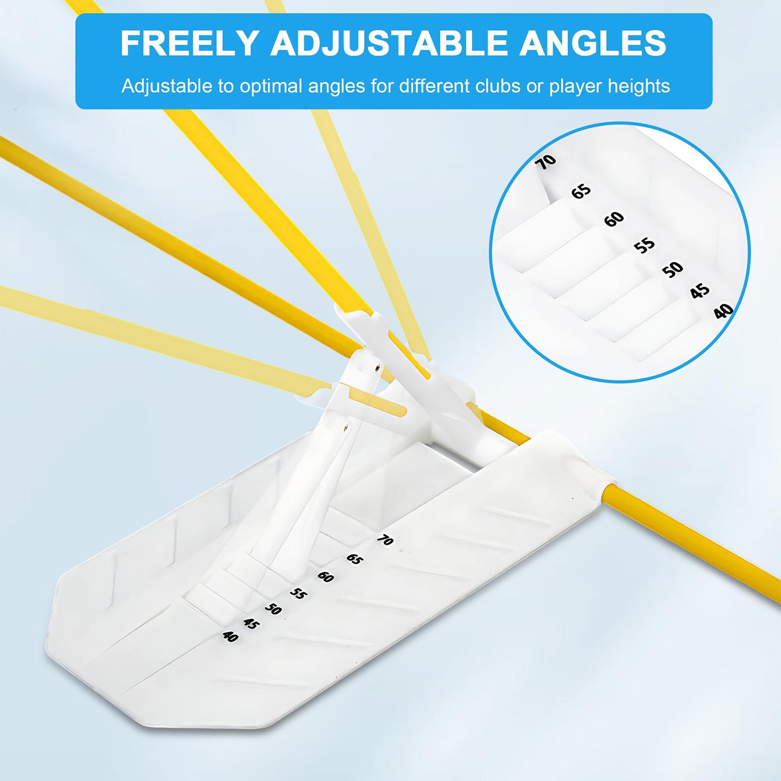 Adjustable Golf Swing Trainer  - огляд і ціна Alignment Stick Set
