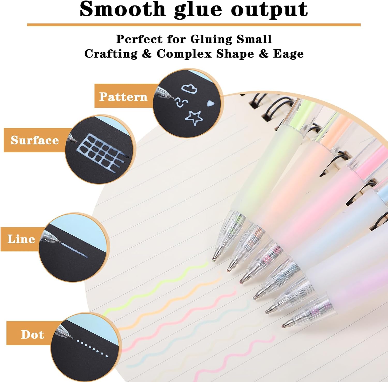 18 Pcs Quick Dry Glue Pen Ball - огляд і ціна Alignment Stick Set